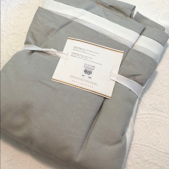 Pottery Barn Other Pottery Barn Belgian Linen Bed Skirt Poshmark